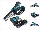 Makita DUC 150 RT2 Akku Kettensäge 18 V 15 cm Brushless + 2x Akku 5,0 Ah + Ladegerät