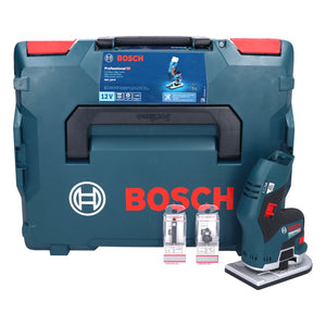 Bosch GKF 12V-8 Professional Akku Kantenfräse 12 V ( 06016B0001 ) + L-Boxx - ohne Akku, ohne Ladegerät