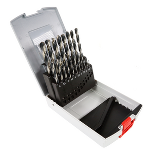 Bosch HSS Spiralbohrer Set Box PointTeQ 19 tlg. 1 - 10 mm Metallbohrer ( 2608577351 )