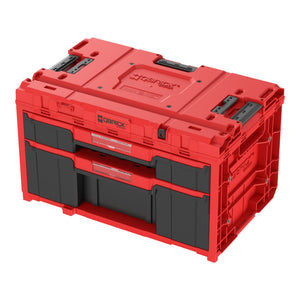 Qbrick System ONE Drawer 2 Plus Toolbox 2.0 Red Ultra HD modularer Werkzeugkasten 587 x 380 x 340 mm 9 l 20 l