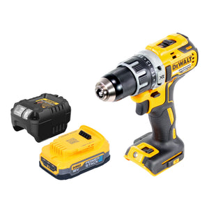 DeWalt DCD 791 E1 Akku Bohrschrauber 18 V 70 Nm Brushless + 1x Powerstack Akku 1,7 Ah + Ladegerät
