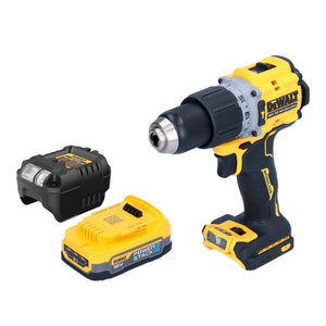 DeWalt DCD 805 E1 Akku Schlagbohrschrauber 18 V 90 Nm Brushless + 1x Powerstack Akku 1,7 Ah + Ladegerät
