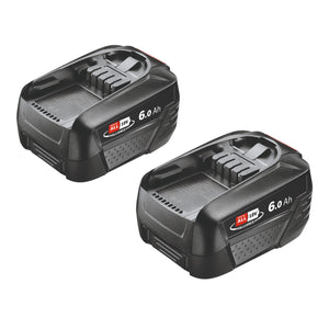 Bosch 2x PBA 18V 6.0Ah W-C Akku 18 V 6,0 Ah POWER FOR ALL ( 2x 1600A00DD7 )