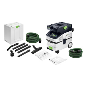 Festool CTL MIDI I AC Absaugmobil 1200 W 15 l AUTOCLEAN Staubklasse L ( 578545 ) + 8 tlg. Handwerker Reinigungsset ( 577258 )