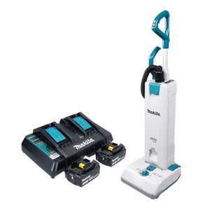 Makita DVC 560 PF2 Akku Staubsauger 36 V ( 2x 18 V ) 5 l Brushless + 2x Akku 3,0 Ah + Ladegerät