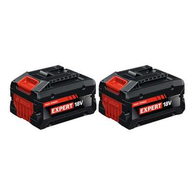 Bosch 2x EXBA 18V 55 EXPERT Akku 18 V 5 5 Ah Li Ion AMPShare 2x 1600A036Z6 0 - toolbrothers