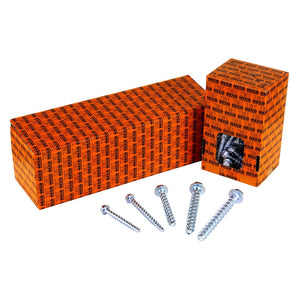 HECO MULTI-MONTI-plus SS Betonschraube 7,5 x 60 mm 100 Stk. SW 10 Sechskantkopf verzinkt A2K ( 2x 48393 )