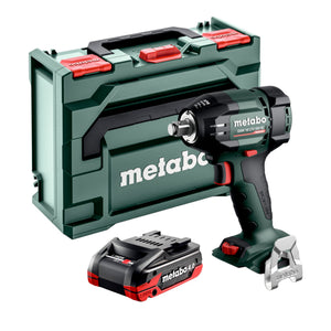 Metabo SSW 18 LTX 550 BL Akku Schlagschrauber 18 V 550 Nm Brushless + 1x LiHDX Akku 4,0 Ah + metaBOX - ohne Ladegerät