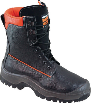 Forstsicherheitsstiefel NoRisk Größe 44 schwarz/orange ( 4000373504 )
