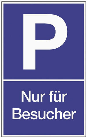 Parkplatzbeschilderung Parken für Besucher ( 3000277682 )