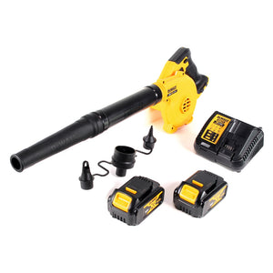 DeWalt DCV 100 M2 Akku Gebläse / Laubbläser 18 V + 2x Akku 4,0 Ah + Ladegerät