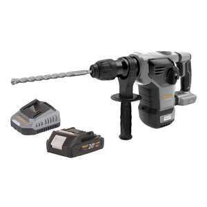 Procraft Industrial HD20B-BB-C Akku Kombihammer 20 V 5 J SDS plus Brushless + 1x Akku 2,0 Ah + Ladegerät + Koffer