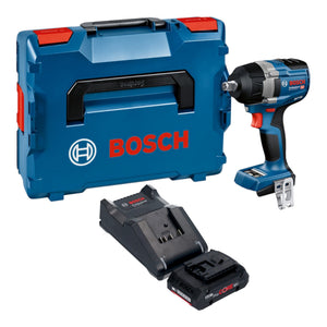 Bosch GDS 18V-750 C Akku Schlagschrauber 18 V 750 Nm 1/2" Brushless + 1x ProCORE Akku 4,0 Ah + Ladegerät + L-Boxx