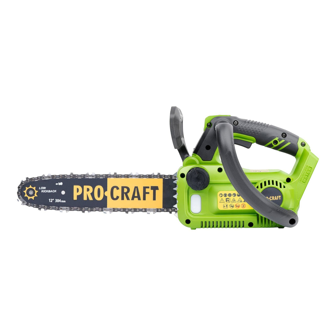 Procraft PKA42Libb Akku Kettensäge 20 V 304 mm Brushless + 2x Akku 4,0 Ah + Ladegerät