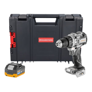 ProCraft Industrial CD20C-BB Akku Schlagbohrschrauber 20 V 120 Nm Brushless + 1x Akku 4,0 Ah + RHINO Toolcase - ohne Ladegerät