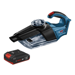 Bosch GAS 18V-1 Professional Akku Sauger 18 V 0,7 l + 1x Akku 2,0 Ah - ohne Ladegerät