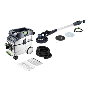 Festool LHS-E 225 EQ-CB PLANEX easy Langhalsschleifer 400 Watt 225 mm ( 578402 ) + CTL 36 EI AC-LHS CLEANTEC Absaugmobil ( 577887 )