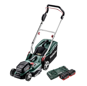 Metabo RM 36-18 LTX BL 36 Akku Rasenmäher 36 V ( 2x 18 V ) LTX Brushless + 2x Akku 10,0 Ah + Doppelladegerät