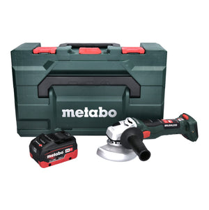 Metabo W 18 LT BL 11-125 Akku Winkelschleifer 18 V 125 mm Brushless + 1x Akku 8,0 Ah + metaBOX - ohne Ladegerät