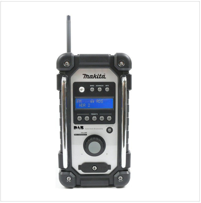 Makita DMR 104 Akku Baustellenradio 7,2 - 18 V FM AUX DAB Solo - ohne Akku, ohne Ladegerät
