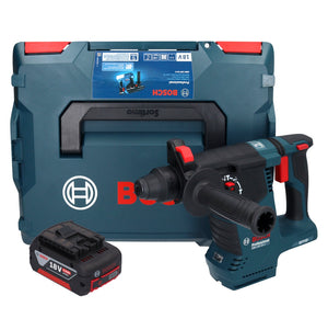 Bosch GBH 18V-24 C Professional Akku Bohrhammer 18 V 2,4 J Brushless SDS plus + 1x Akku 5,0 Ah + L-BOXX - ohne Ladegerät