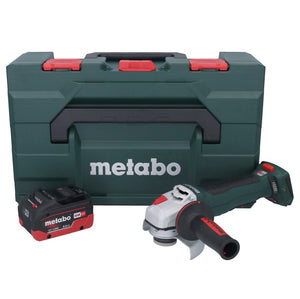 Metabo WPB 18 LT BL 11-125 Quick Akku Winkelschleifer 18 V 125 mm Brushless + 1x Akku 8,0 Ah + metaBOX - ohne Ladegerät