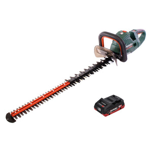 Metabo HS 18 LTX BL 75 Akku Heckenschere 18 V 75 cm Brushless + 1x Akku 4,0 Ah - ohne Ladegerät