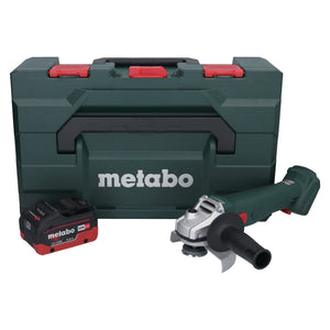 Metabo W 18 L 9-125 Akku Winkelschleifer 18 V 125 mm + 1x Akku 5,5 Ah + metaBOX - ohne Ladegerät