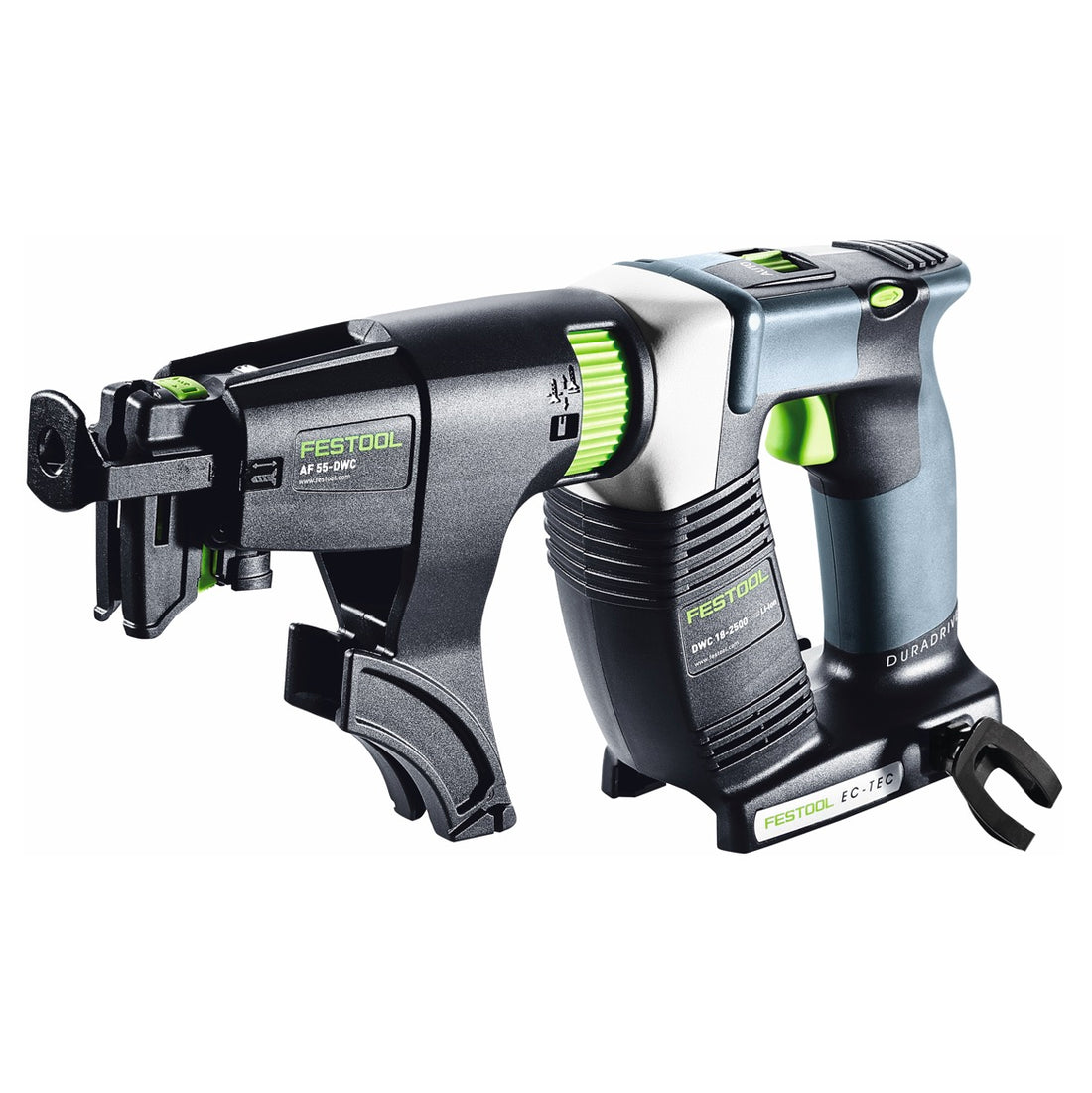 Festool DURADRIVE DWC 18-2500 Basic Akku Bauschrauber 18 V 18 Nm Brushless + 2x Akku 3,0 Ah + Ladegerät + Systainer
