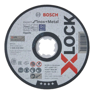 Bosch Expert for Inox & Metal Trennscheibe X-LOCK 125 x 22,23 mm 5 Stk. ( 5x 2608619264 )