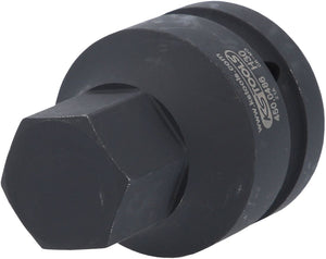 KS TOOLS 1" Kraft-Bit-Stecknuss Innensechskant, kurz, 30 mm ( 450.0486 )