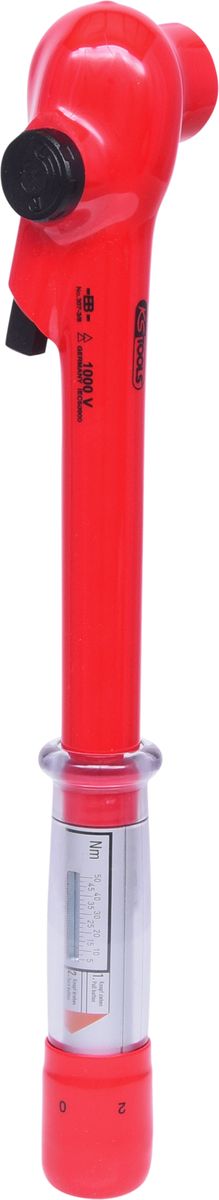 KS TOOLS 3/8" Drehmomentschlüssel mit Schutzisolierung und Umschalt-Ratschenkopf, 5-50Nm ( 117.3810 )