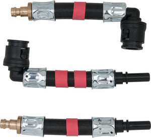 KS TOOLS Adapter-Satz 3-tlg SAE 8 x 20 mm (rot) ( 150.1864 )