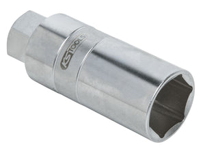 KS TOOLS Stoßdämpfer-Außensechskant-Gegenhalter-Stecknuss, 22 mm ( 150.9422 )