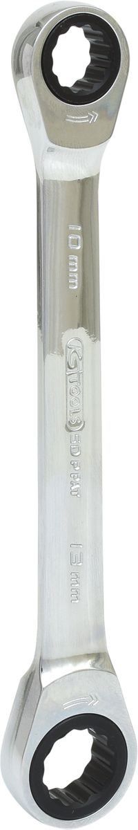 KS TOOLS GEARplus Doppel-Ratschenringschlüssel, 10x13mm ( 503.4512 )