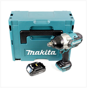 Makita DTW 1001 Y1J Akku Schlagschrauber 18V 3/4“ 1050Nm Brushless + 1x Akku 1,5Ah + Makpac - ohne Ladegerät