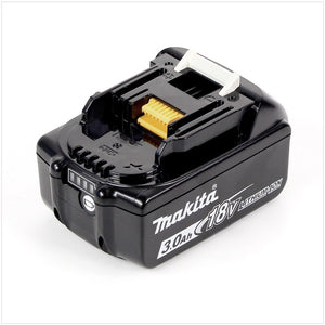 Makita BL 1830 B Li-Ion Akku 18 V 3,0 Ah / 3000 mAh ( 197599-5 ) mit LED Anzeige - original, kein Nachbau