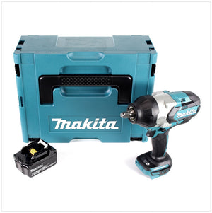 Makita DTW 1002 M1J Akku Schlagschrauber 1/2“ 18V 1000Nm Brushless + 1x Akku 4,0Ah + Makpac - ohne Ladegerät
