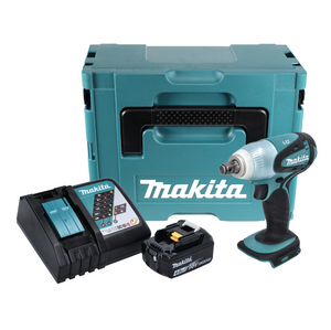Makita DTW 251 RM1J Akku Schlagschrauber 18 V 230 Nm 1/2" + 1x Akku 4,0 Ah + Ladegerät + Makpac