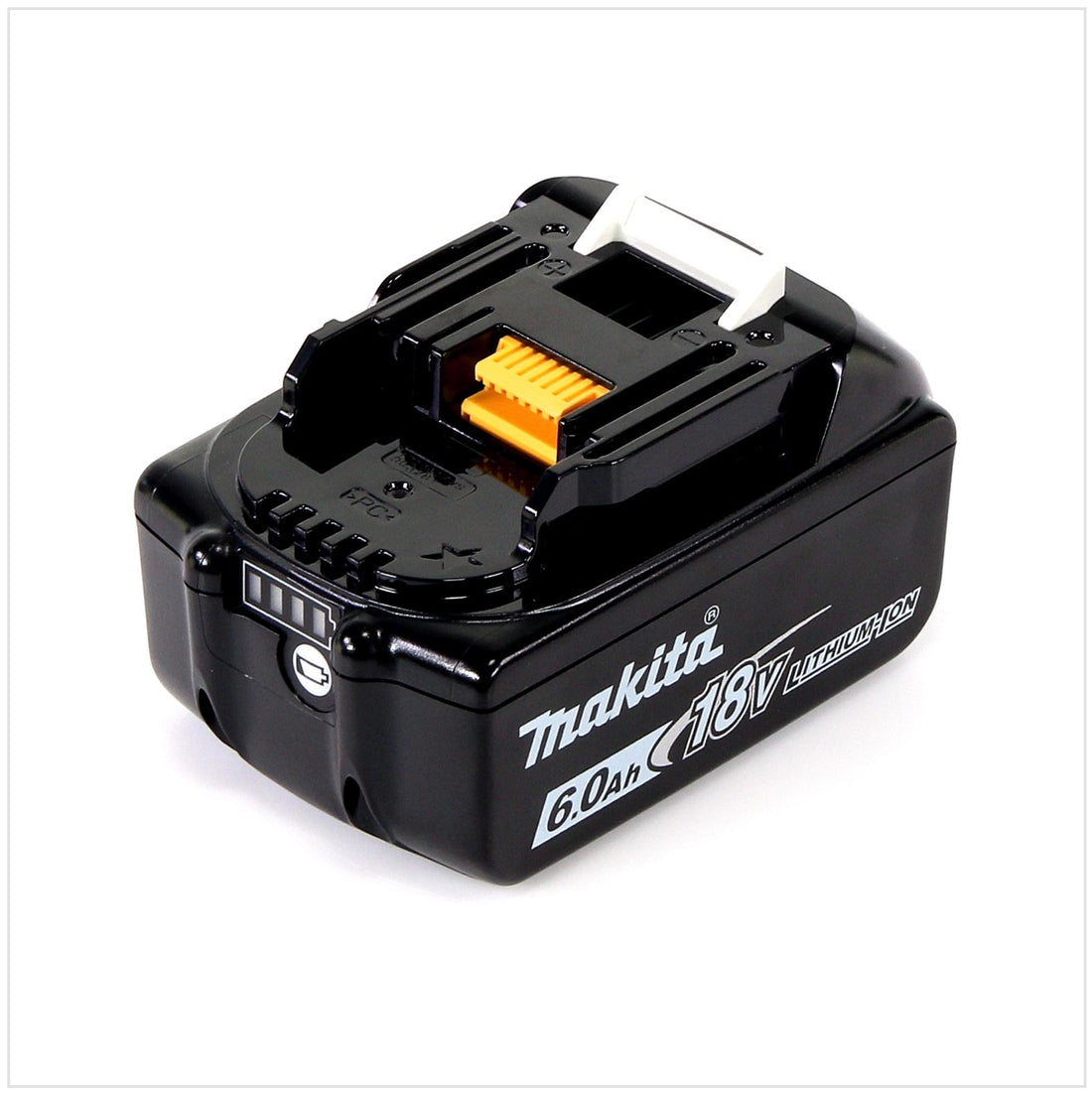 Makita BL 1860 B 18 V - 6,0 Ah / 6000 mAh Li-Ion Akku mit LED - Anzeige ( 197422-4 ) - original, kein Nachbau