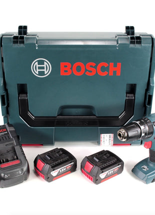 Bosch GSB 18-2-Li Plus Professional 18 V Akku Schlagbohrschrauber in L-Boxx mit 2x GBA 4,0 Ah Akku + Ladegerät - Toolbrothers