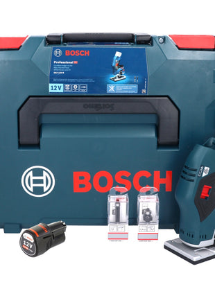 Bosch GKF 12V-8 Professional Akku Kantenfräse 12 V + 1x Akku 3,0 Ah + L-Boxx - ohne Ladegerät - Toolbrothers