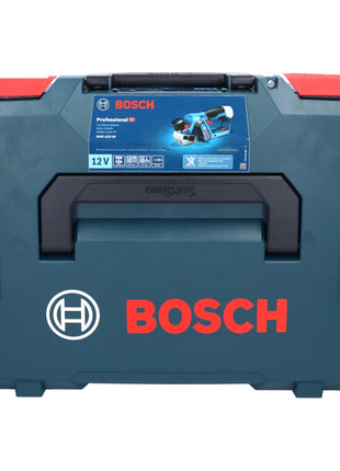 Bosch GHO 12V-20 Professional Akku Hobel 12 V Brushless ( 06015A7001 ) + 2x Akku 3,0 Ah + Ladegerät + L-Boxx - Toolbrothers