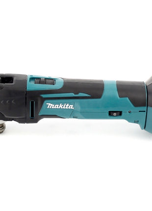 Makita DTM 51 ZJ 18 V Li-Ion Akku Multifunktion Werkzeug Solo im Makpac + WellCut MT-8 8 tlg. Sägeblätter Set - Toolbrothers