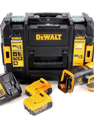 DeWalt DCS 367 M2 Akku Reciprosäge Säbelsäge 18V Brushless + 2x Akku 4,0Ah + Ladegerät + TSTAK - Toolbrothers