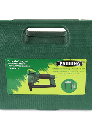 Prebena 1XR-A16 Luftdruck Druckluftnagler im Transportkoffer - Toolbrothers