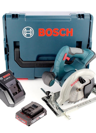 Bosch GKS 18 V-Li Professional 18 V 165 mm Akku Kreissäge in L-Boxx + 1 x GBA 2 Ah Akku + AL 1820 Schnellladegerät - Toolbrothers