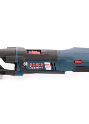 Bosch GOP 18 V-EC Professional brushless Akku Multi Cutter in L-Boxx + 1x GBA 2 Ah Akku + AL 1820 Ladegerät + 20 tlg. Zubehör-Set - Toolbrothers