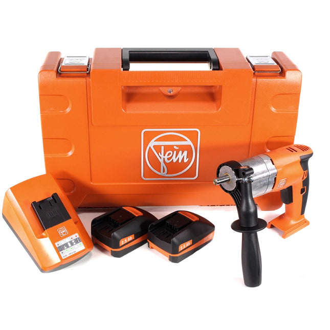 FEIN AGWP 10 C Brushless 18 V Li-Ion Akku Gewindebohrer bis M10 im Transportkoffer + 2x 2,5 Ah Akku + Ladegerät - Toolbrothers