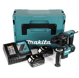 Makita DHR 171 RTJ Akku Bohrhammer Brushless SDS Plus 18V 1,2 J + 2x Akku 5,0Ah + Ladegerät + Makpac